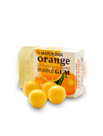 Жевательная резинка MARUKAWA вкус Апельсина шары