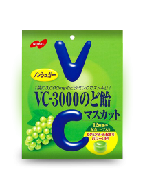 Леденцы Nobel "VC-3000" с витамином C со вкусом зеленого винограда 90грамм