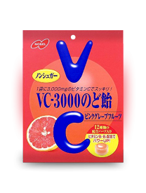 Леденцы Nobel "VC-3000" с витамином C со вкусом грейпфрута 90грамм