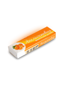 Жвачка PLASTINKI Апельсиновая 13 грамм
