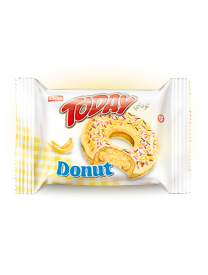 Кекс Today Donut вкус банан 50 грамм