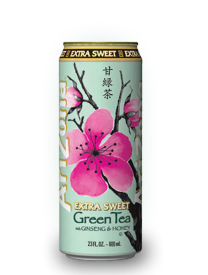 Напиток Arizona Extra Sweet Green Tea 0,68л