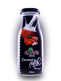 Напиток Aziano Coconut milk original with Almond 280 мл