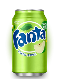 Напиток Fanta Green Apple 0.355 л