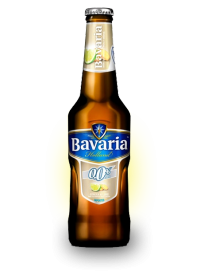 Пиво Bavaria Ginger&Lime б/а светлое 330 мл стекло