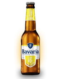 Пивной напиток светлый б/а Bavaria Лимон 330 мл стекло