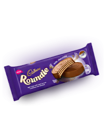 Вафли в молочном шоколаде Cadbury Roundies Milk Chocolate Wafer 150 грамм