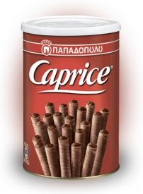 Вафли венские Caprice с фундуком и шоколадом 250 грамм