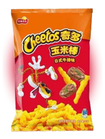 Чипсы Cheetos со вкусом японского стейка 90 гр