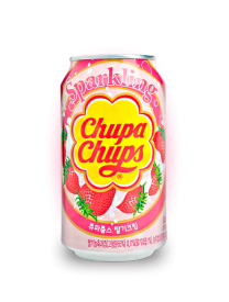 Напиток Chupa Chups Sparkling Strawberry 0.345л
