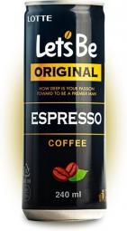 Кофе Let's be в банках Espresso 240 мл