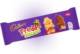 Печенье Cadbury Freddo с молочным шоколадом 167 гр
