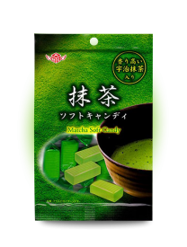 Мягкая карамель ABE SEIKA со вкусом зеленого чая Матча 65 грамм
