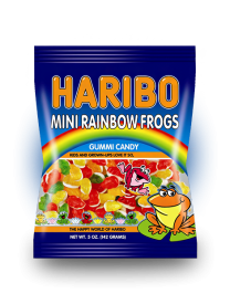 Мармелад "HARIBO" Лягушки (Mini Rainbow Frogs) 142 грамм