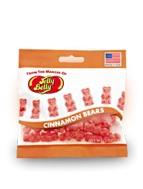 Жевательные конфеты Jelly Belly Cinamon Bears Мишки с корицей 85 грамм