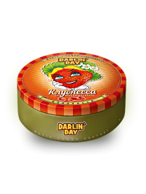 Карамель леденцовая монпансье "Клубнесса" со вкусом клубники 90 грамм