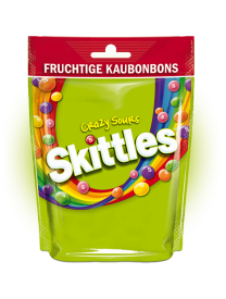 Драже жевательное Skittles Сумасшедшие кислые 160 гр