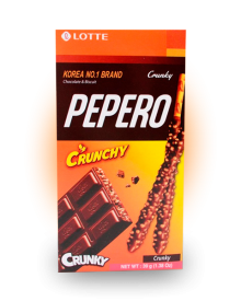 Печенье соломка Pepero в шоколадной глазури 39 гр