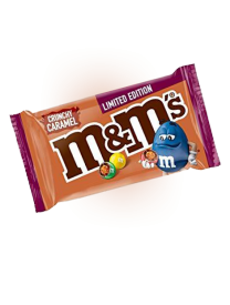 Шоколадное драже M&Ms с хрустящей карамелью 36 гр