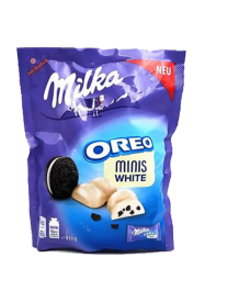 Шоколад Milka Oreo Minis White 153 гр