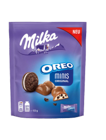 Шоколад Milka Oreo Minis Original 153 гр