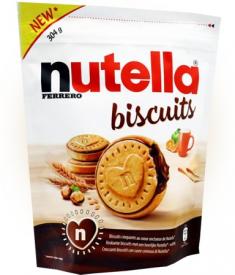 Бисквитное печенье Nutella 304 гр