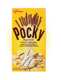 Бисквитные палочки Pocky в шоколадной глазури Шоко Банан 42 гр