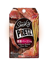 Хлебные палочки Pretz Smoky со вкусом Ветчины 40 гр