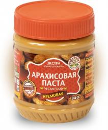 Арахисовая паста Азбука Продуктов Экстра кремовая 340 гр