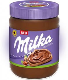 Молочный шоколад Milka шоколадно-ореховая паста 600 гр