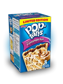 Печенье Pop Tarts 8 PS Frosted Cinnamon Roll 400 грамм