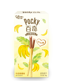 Палочки Pocky со вкусом мороженого и банана 45 грамм