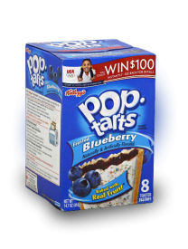 Печенье Pop Tarts 8 PS Frosted Blueberry 416 грамм