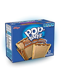Печенье Pop Tarts 2 PS Frosted Brown Sugar Cinnamon 100 грамм