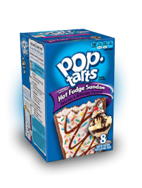 Печенье Pop Tarts 8 PS Frosted Hot Fudge Sundae 384 грамм