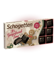 Шоколад темный Schogetten с кусочками имбирных пряников 100 гр