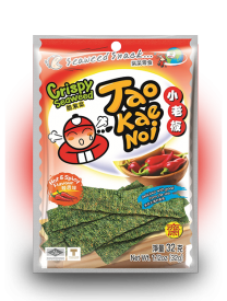 TAO KAE NOI Crispy Seaweed Hot and Spicy Flavour Острые и пряные 32 грамма