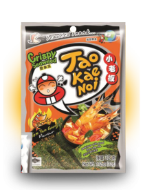 TAO KAE NOI Crispy Seaweed TomYum Goong Flavour суп Том Юм Гунг 32 грамма