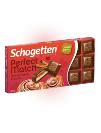 Молочный шоколад Schogetten PERFECT корица и сливочный крем 100 гр
