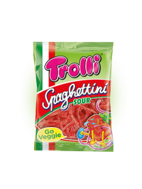 Мармеладное спагетти Trolli Клубника 100 гр