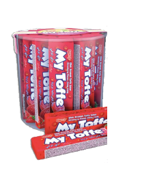 Жевательные конфеты "MY TOFFE" STRAWBERRY 25 гр