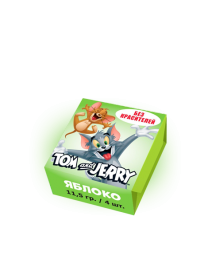 Конфеты жевательные Tom and Jerry Яблоко 11.5 грамм