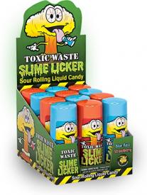 Жидкая суперкислая конфета-ролик Toxic Waste Slime Licker