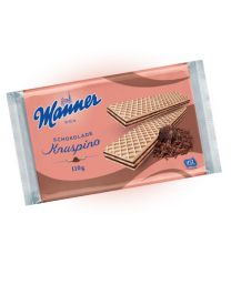 Вафли Manner Knuspino с шоколадным кремом 110 гр