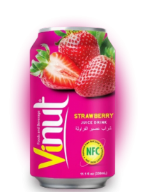 Напиток VINUT со вкусом Клубники 330 мл