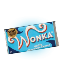 Шоколад Wonka с фундуком с золотым билетом 200 гр