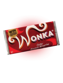 Шоколад Wonka молочный с золотым билетом 200 гр