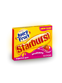 Wrigley's Starburst Juicy Fruit Strawberry