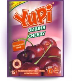 Растворимый напиток YUPI Вишня 15 грамм