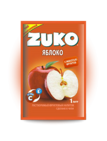 Растворимый напиток ZUKO Яблоко 25 грамм
